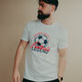 The Man The Myth Football Legend T Shirt, thumbnail 3 of 6