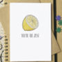 'You're The Zest' Funny Valentine's Lemon Card, thumbnail 1 of 3