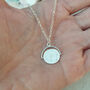 Sterling Silver 925 I Love You Spinning Hidden Message Necklace, thumbnail 5 of 9