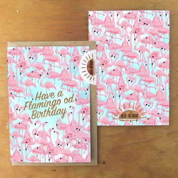 Have A Flamingo Od Birthday Card, 2 of 6