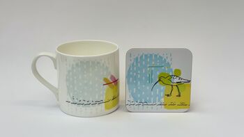 Curlew Song Bone China Mug, 9 of 9