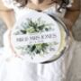 Personalised Botanical Wedding Cake Tin, thumbnail 2 of 3