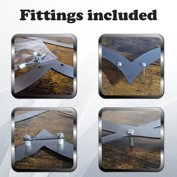 Modern Metal Botanical Leaf Wall Art Decor Gift For Home, 11 of 11