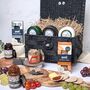 Luxury Cheese And Pate Gift Hamper Basket, thumbnail 2 of 5