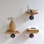 Set Of Three Reclaimed Wood Pipe Shelves, thumbnail 7 of 7