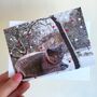 British Blue Cat With Stars Christmas Card, thumbnail 2 of 4