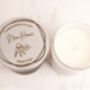 Housewarming Scented Candle With Personalised Metal Lid, thumbnail 2 of 9