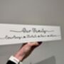 Our Family Wooden Sign, thumbnail 3 of 7