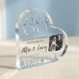 Personalised 60th Anniversary Acrylic Heart Plaque, thumbnail 1 of 6