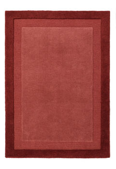 Origins Stacked Borders Wool Rug, 3 of 6