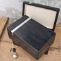 Personalised Wooden Cufflink And Watch Box, thumbnail 5 of 9