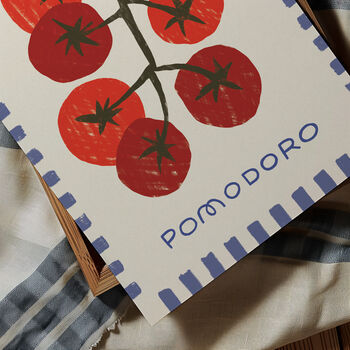 Pomodoro Tomatoes Print, 3 of 8