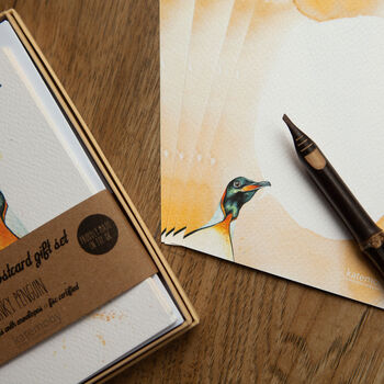 Inky Penguin Luxury Postcards, 11 of 12