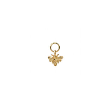 14 Carat Solid Gold Bee Charm For Earring, 2 of 4