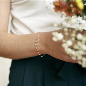 Mother, Daughter And Granddaughter Infinity Bracelet, 2 of 3