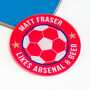 Personalised Football Team Coaster, thumbnail 6 of 11