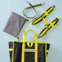 Neon Tote Backpack Bike Bag, thumbnail 3 of 7