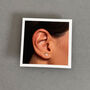 Great Teacher Sterling Silver Apple Earrings, thumbnail 10 of 10