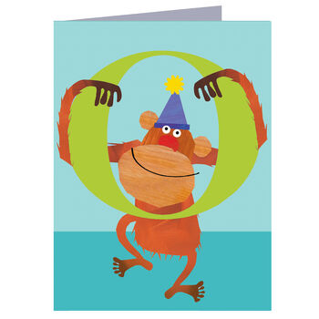 Mini O For Orangutan Card, 2 of 5