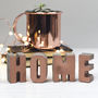 Personalised Small Concrete Copper Letter, thumbnail 1 of 8