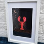 Lobster Art Print, thumbnail 3 of 5