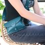 Monogram Mini Leather Crossbody Bag, thumbnail 2 of 11