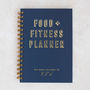 Personalised Gold Foil Food And Fitness Planner, thumbnail 3 of 12