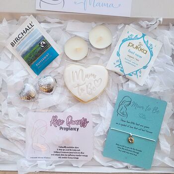Relaxed Mum Relaxed Baby Pamper Hamper | Pregnancy Care Package | Maternity Leave Gift Box, 4 of 12