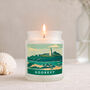Godrevy Scented Glass Jar Candle • Cornwall • Cornish Gift • Coastal Living • Gift Box, thumbnail 1 of 3