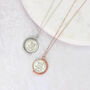 80th Birthday 1944 Lucky Sixpence Spinner Necklace, thumbnail 7 of 10