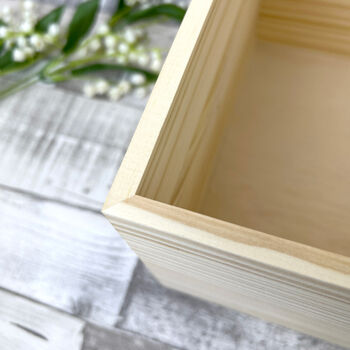 Personalised 'Class Of 25' School Leavers Photo Memory Box Five Sizes, 6 of 10