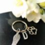 Pet Memorial Personalised Gift Keyring, thumbnail 2 of 4