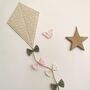 Liberty Style Fabric Kite, Baby Room Decoration, Nursery Gift, thumbnail 4 of 11