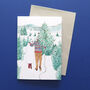 Christmas Card Pack Of Six, thumbnail 9 of 10