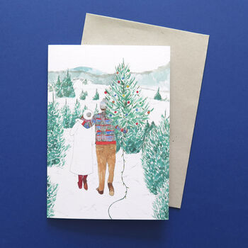 Christmas Card Pack Of Six, 9 of 10