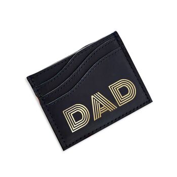 Dad Fathers Day Leather Card Holder, 5 of 7