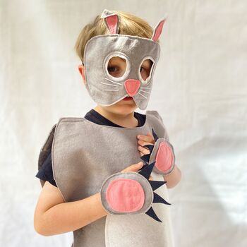 Grey Rabbit Costume For Children And Adults, 3 of 8