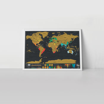 Scratch Map® Deluxe Travel Size Poster, 6 of 6