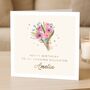Birthday Card For Daughter With Pink Flowers, thumbnail 2 of 7