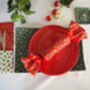 Red Holly Themed Reusable Christmas Crackers, thumbnail 6 of 12