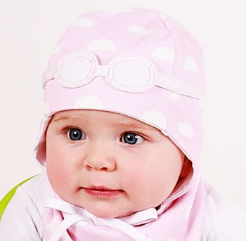 Pink Clouds Aviator Hat, 3 of 4