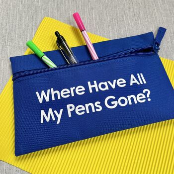 Where Have All My Pens Gone? Pencil Case, 2 of 3