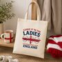 Women’s Football Lioness Tote Bag, thumbnail 4 of 7