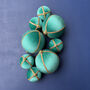 Jasmine Upcycled Saree Bauble, thumbnail 1 of 4