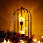 Birdcage Decorative Lamp Battery Operated Cordless, thumbnail 4 of 10