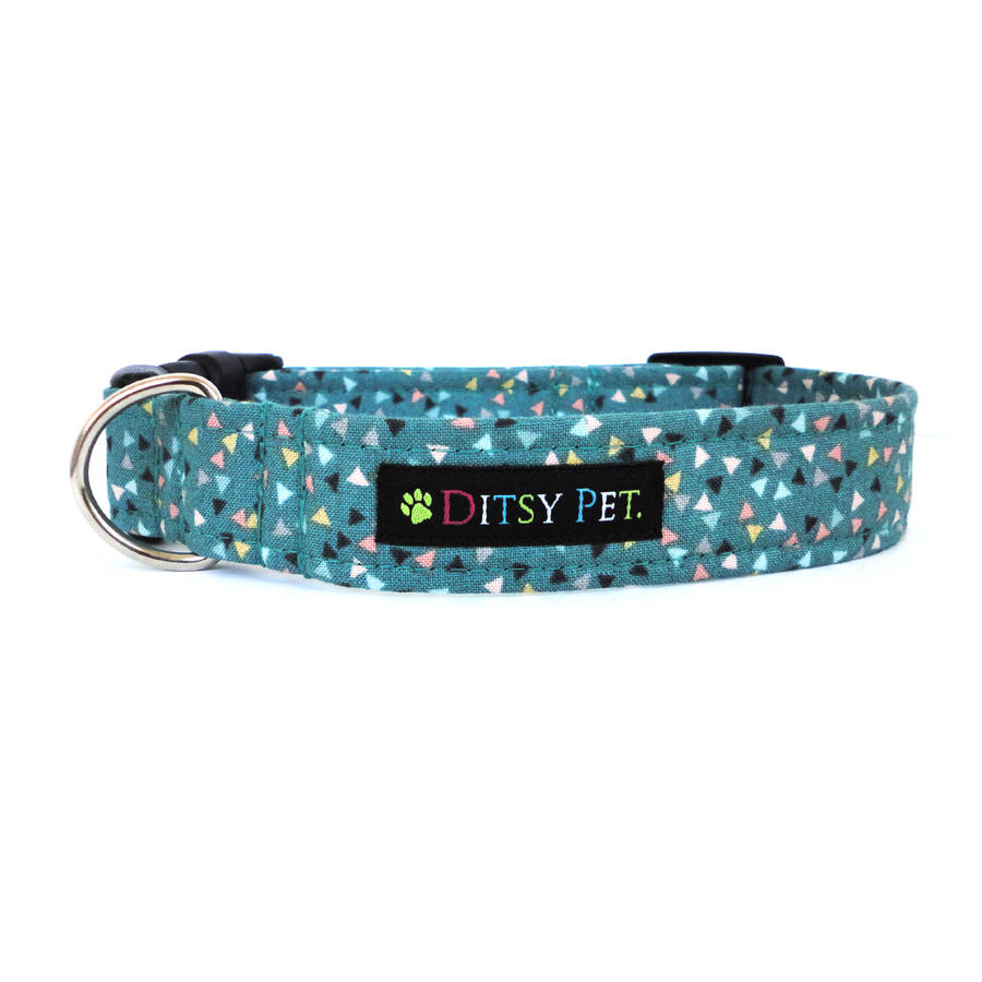 Sage Dog Collar By Ditsy Pet