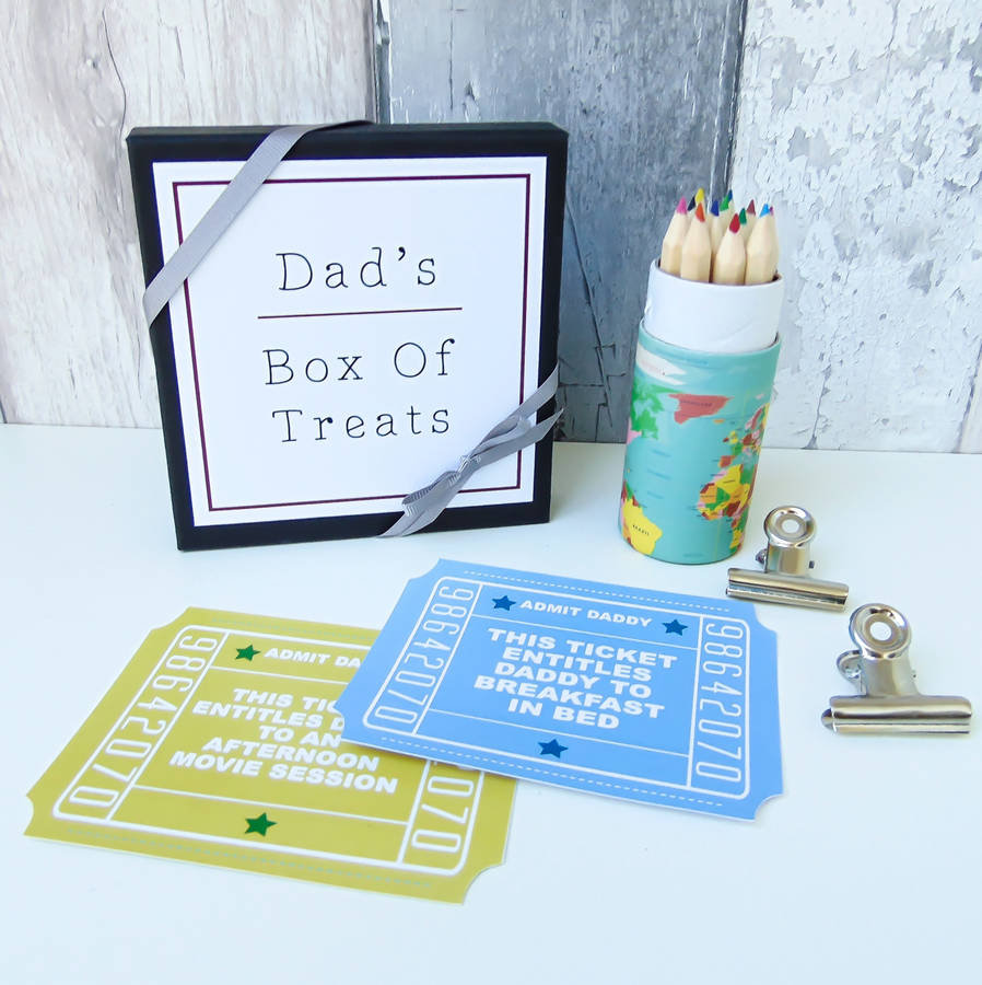Father's Day Box Of Treats By Little Bird Designs ...