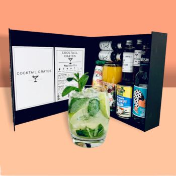 Mocktail Gift Box Non Alcoholic Cocktail Gift Set, 3 of 11