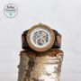 The Hemlock: Handmade Mechanical Wood Watch For Men, thumbnail 1 of 8