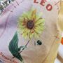 Leo Birth Flower Gift Pouch, thumbnail 6 of 8